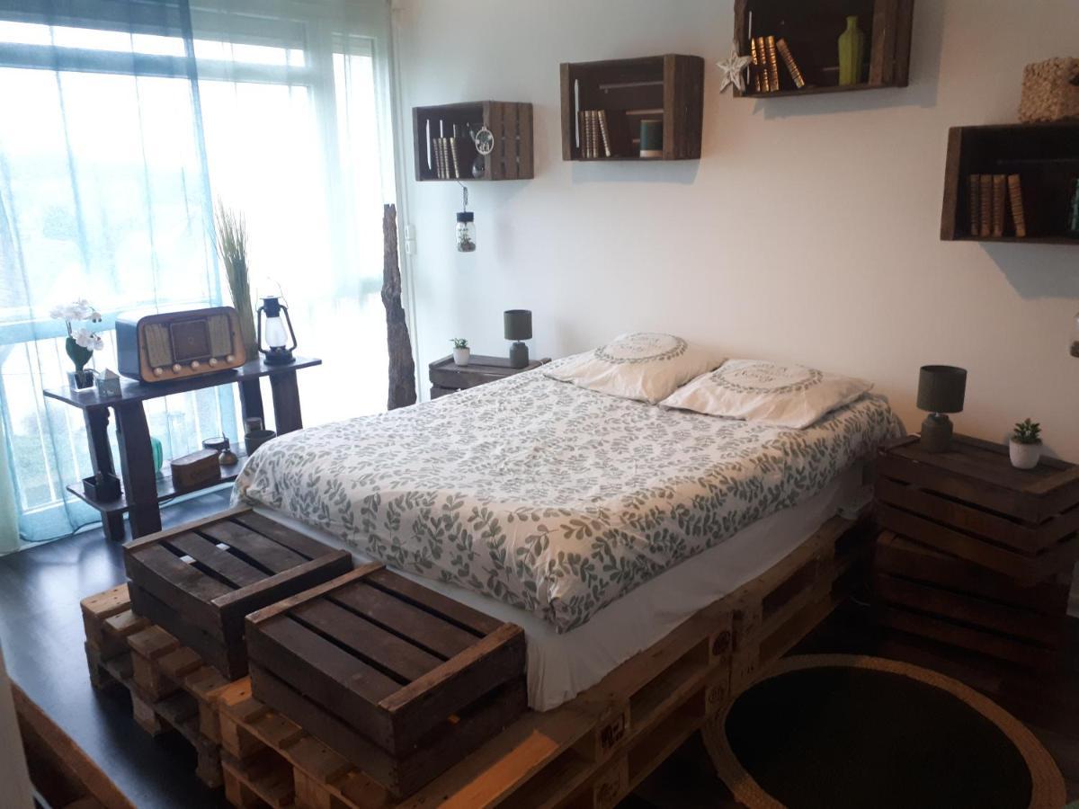 Chrismarie - Appartement Chaleureux Et Bien Situe - Parking Et Wifi Gratuits Mont-Saint-Aignan Exteriör bild