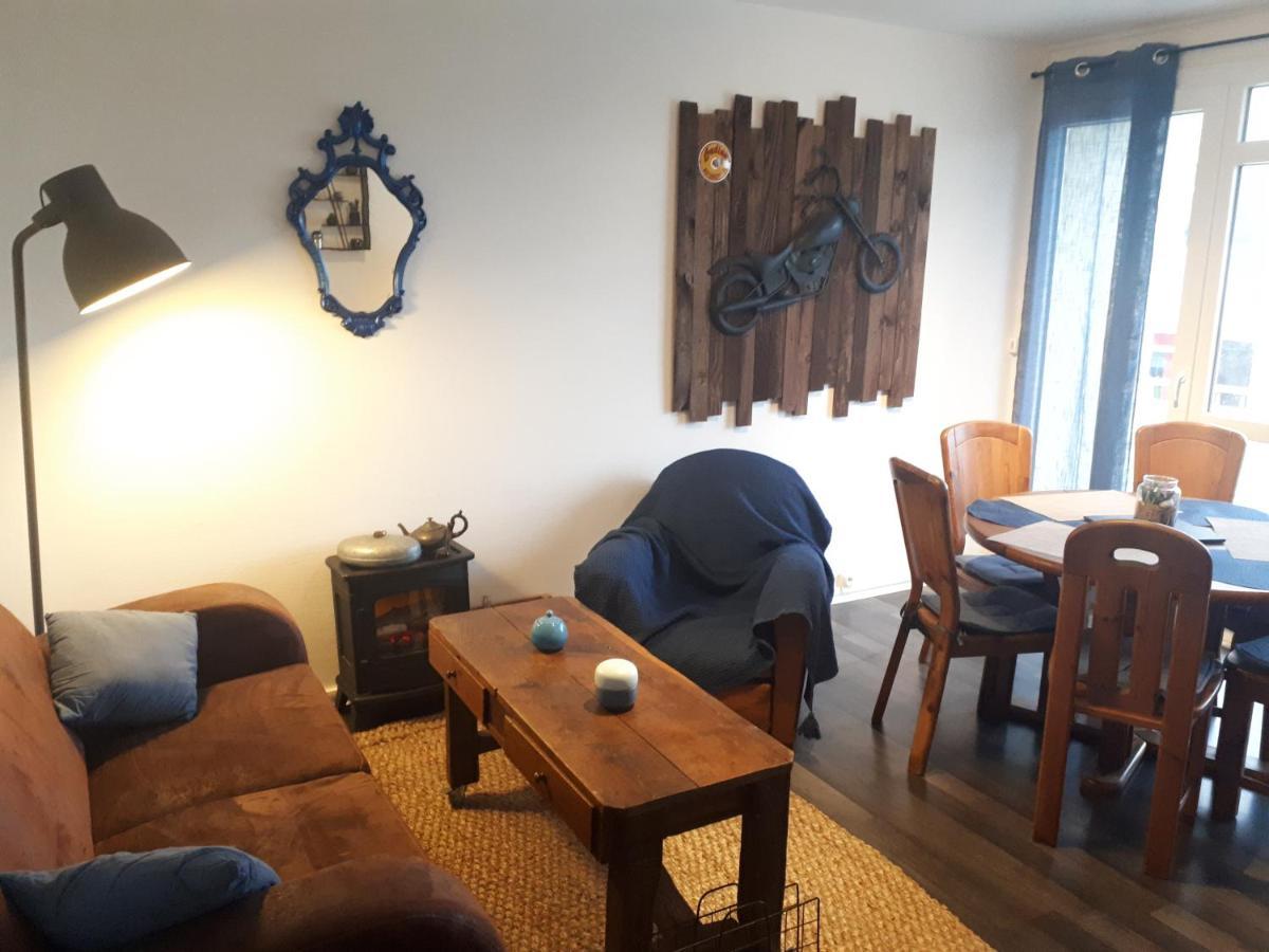 Chrismarie - Appartement Chaleureux Et Bien Situe - Parking Et Wifi Gratuits Mont-Saint-Aignan Exteriör bild