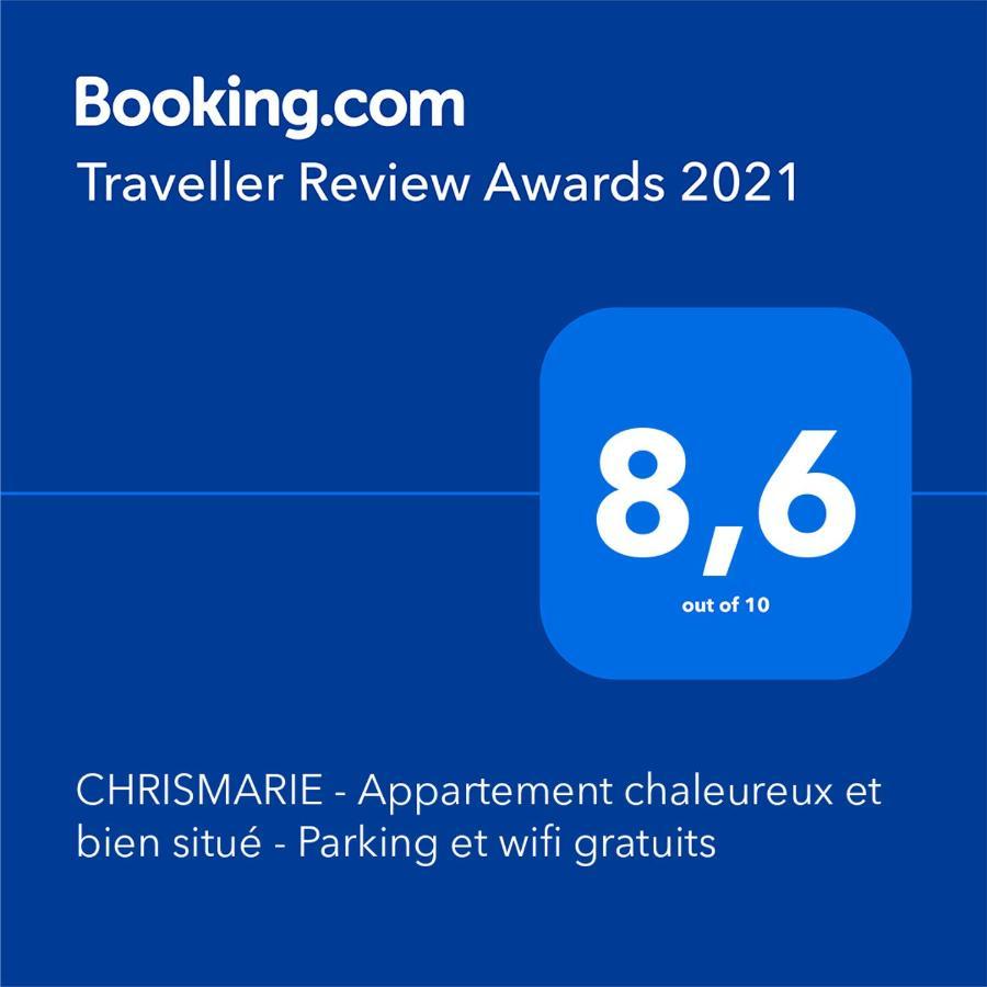 Chrismarie - Appartement Chaleureux Et Bien Situe - Parking Et Wifi Gratuits Mont-Saint-Aignan Exteriör bild